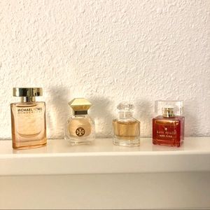 NWOT 4 mini perfumes